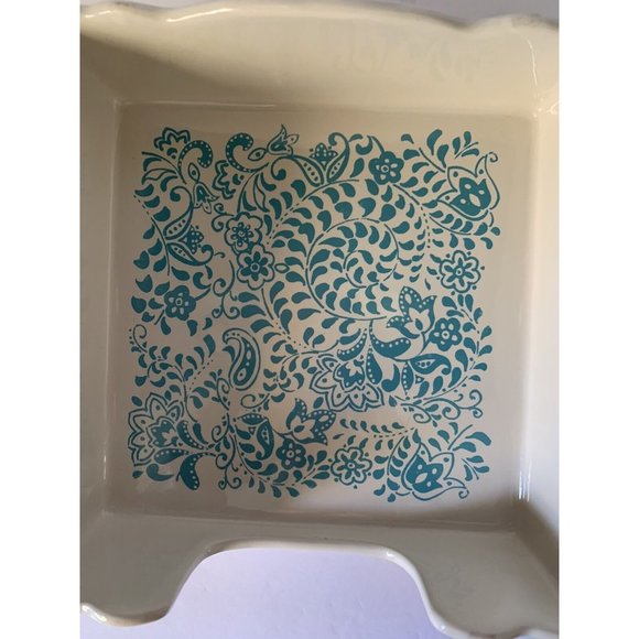 Pioneer Woman Napkin Holder Tray Flea Market Floral 7.25 Square - Picture 5 of 7